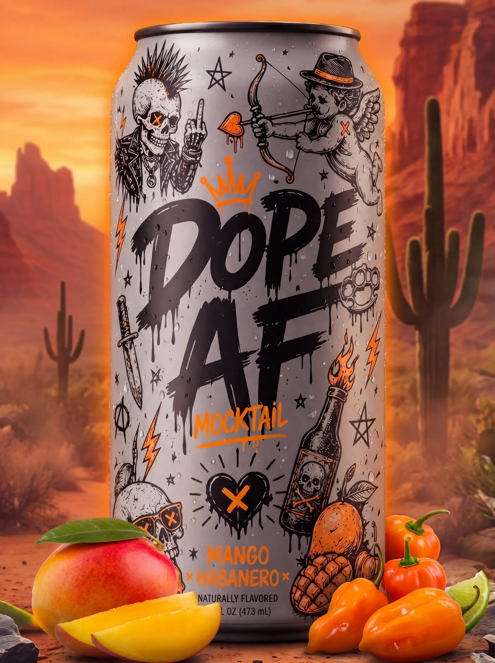 Mango Habanero — Dope AF can