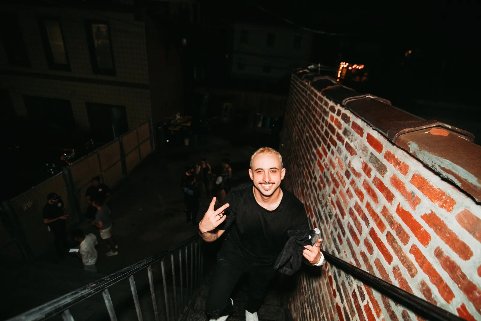 After the set