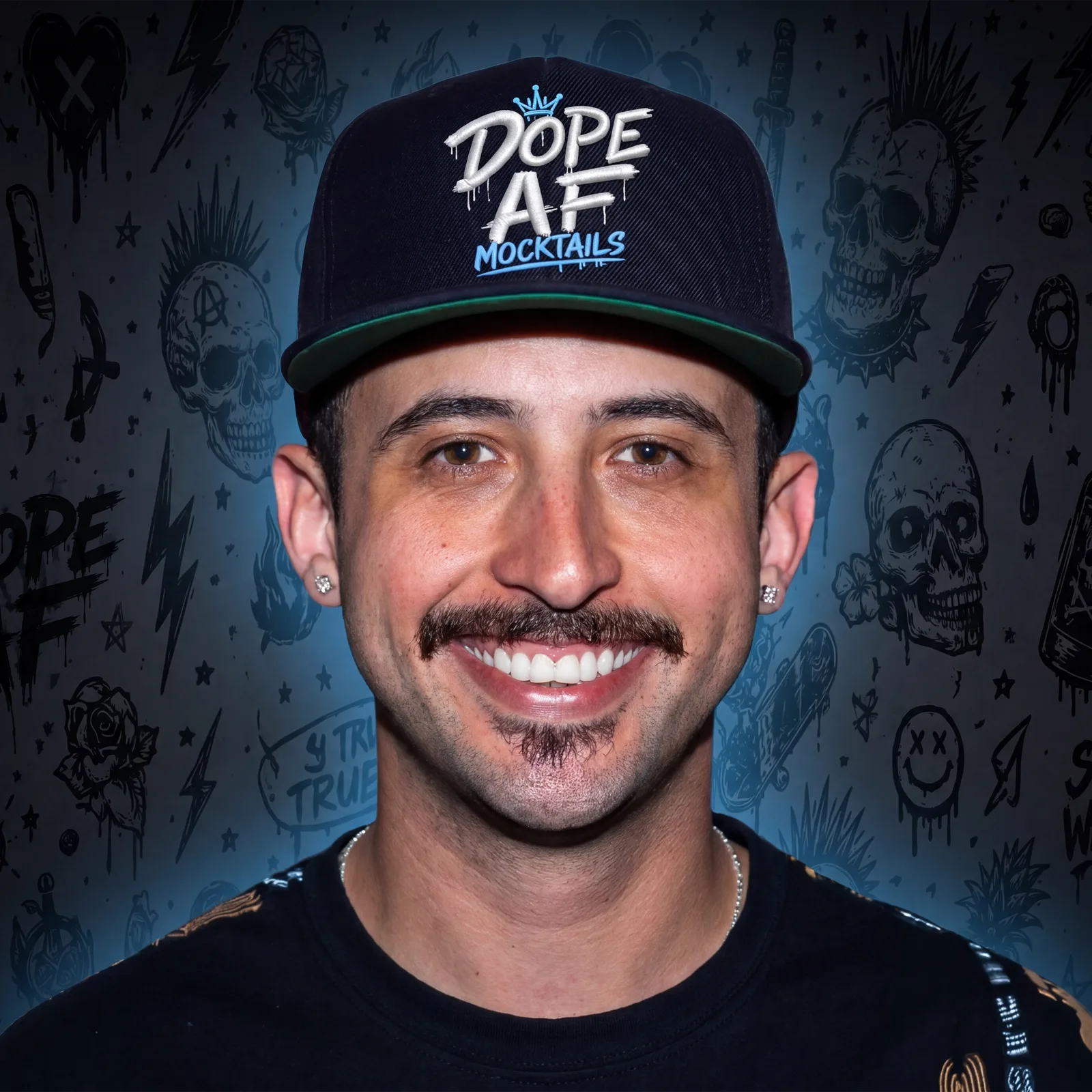 Daoud Bourvic, founder of Dope AF Mocktails